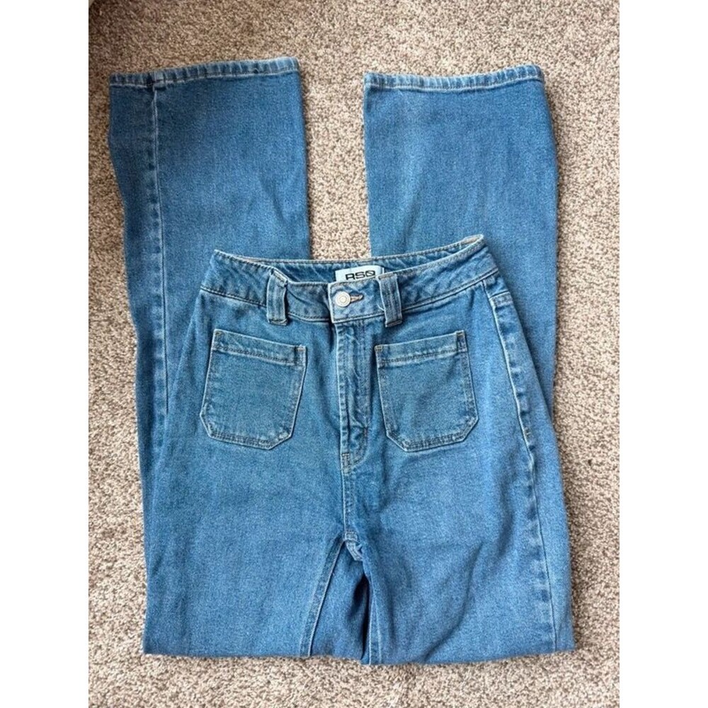 Bootcut denim jeans